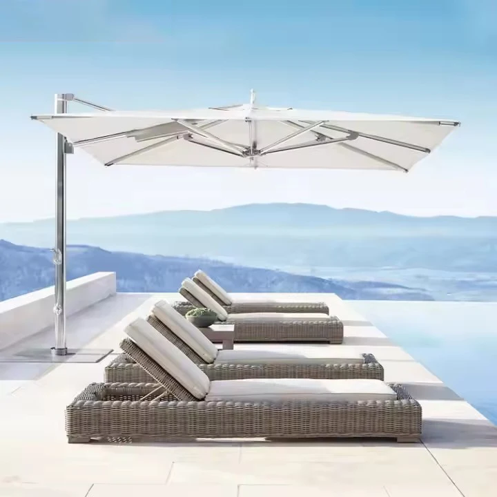 

Открытая вилла, терраса, сад, римский зонт, квадратный зонт от солнца, 3 м, терраса, мебель, алюминиевый каркас, пляжный зонт