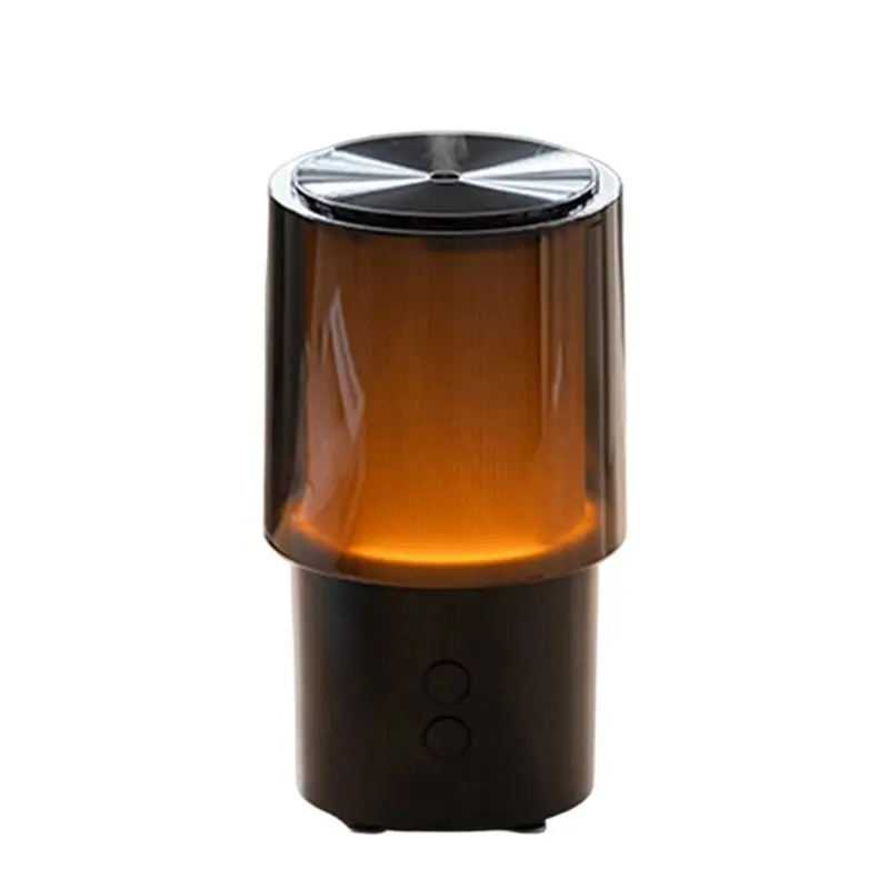 abud-ミニ空気加湿器エッセンシャルオイルディフューザーアロマ分散超音波噴霧器ミニマリストナイトランプデスクトップホテルホーム用
