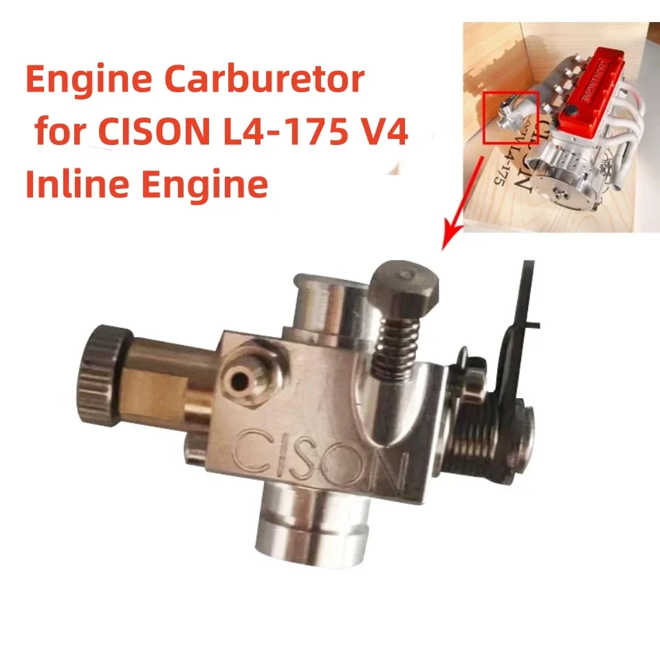 CISON Engine Carburetor for CISON L4-175 V4 Inline Engine DIY Modification Upgrade Model Accessories