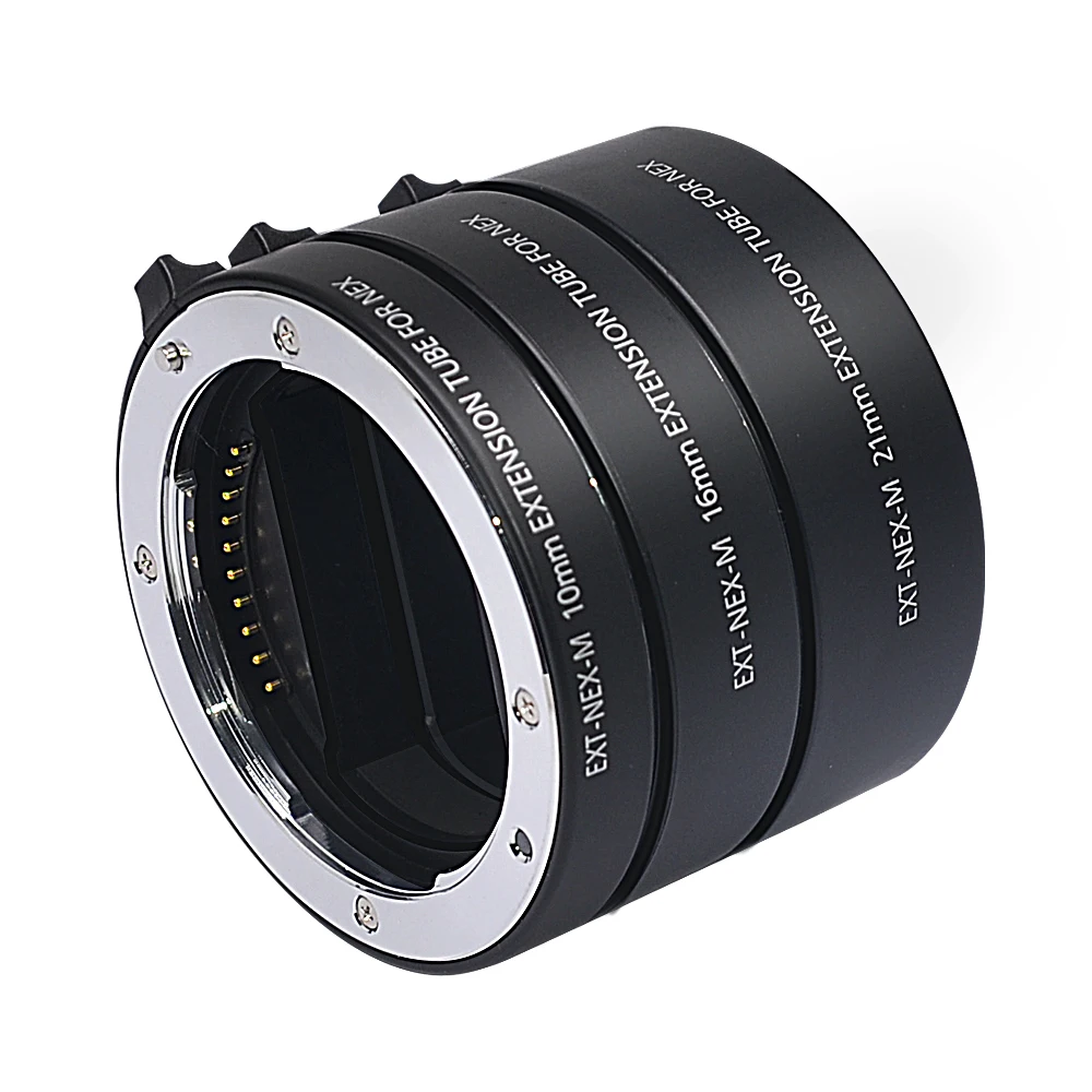 Mcoplus Auto Focus AF Macro Extension Tube Ring for Sony E Mount A6000 A6100 A6300 A6400 A6600 A7 A7II A9 A7III A7IV NEX-6 NEX-7