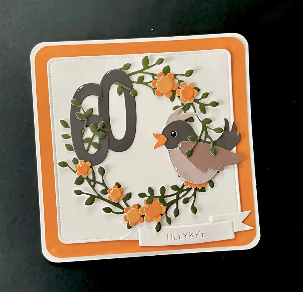 Forest Friends Leaves Metal Cutting Dies Decoration Scrapbooking DIY Paper Card Album Mould Embossing Craft Handmade
