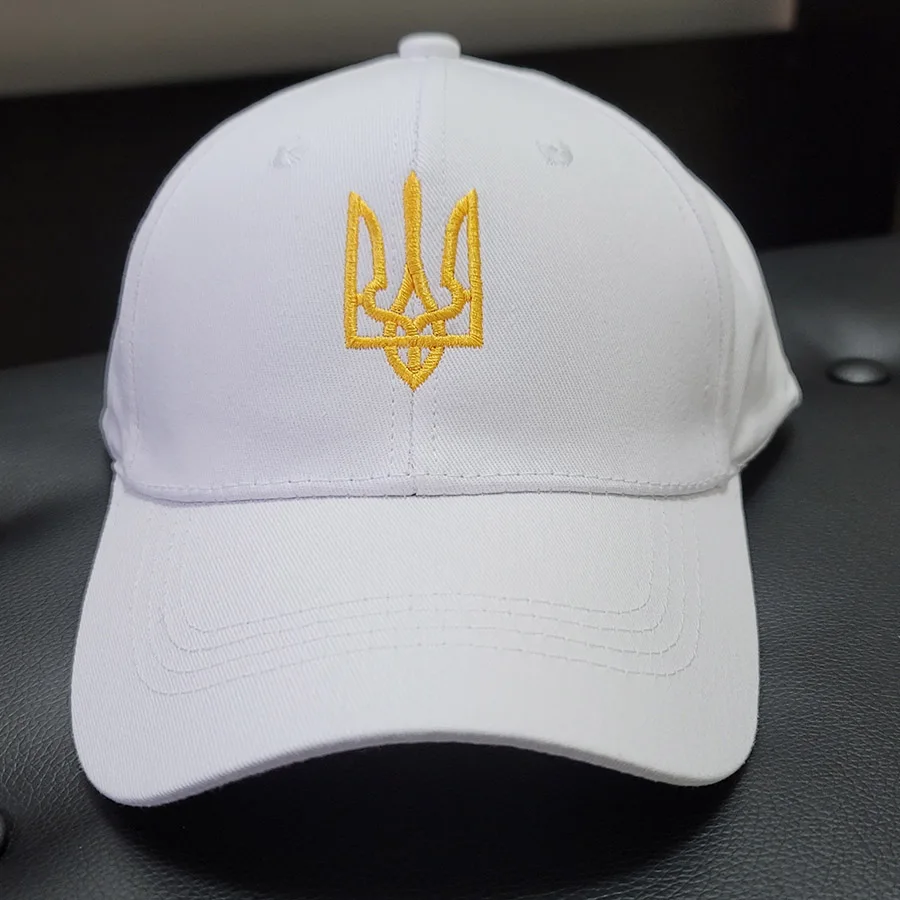 Embroidery Ukraine trident Symbol Spetsnaz Special Forces Men Women Boy Baseball Caps Dad caps Snapback Adjustable Camouflage