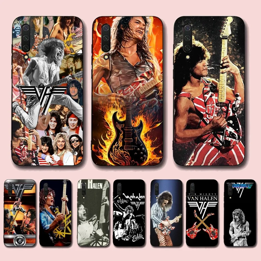 E-Eddie V-Van-Halen Music Guitar Phone Case For Xiaomi Mi 5X 8 9 10 11 12 Lite Pro 10T PocoX3pro PocoM3 Note 10 Pro Lite