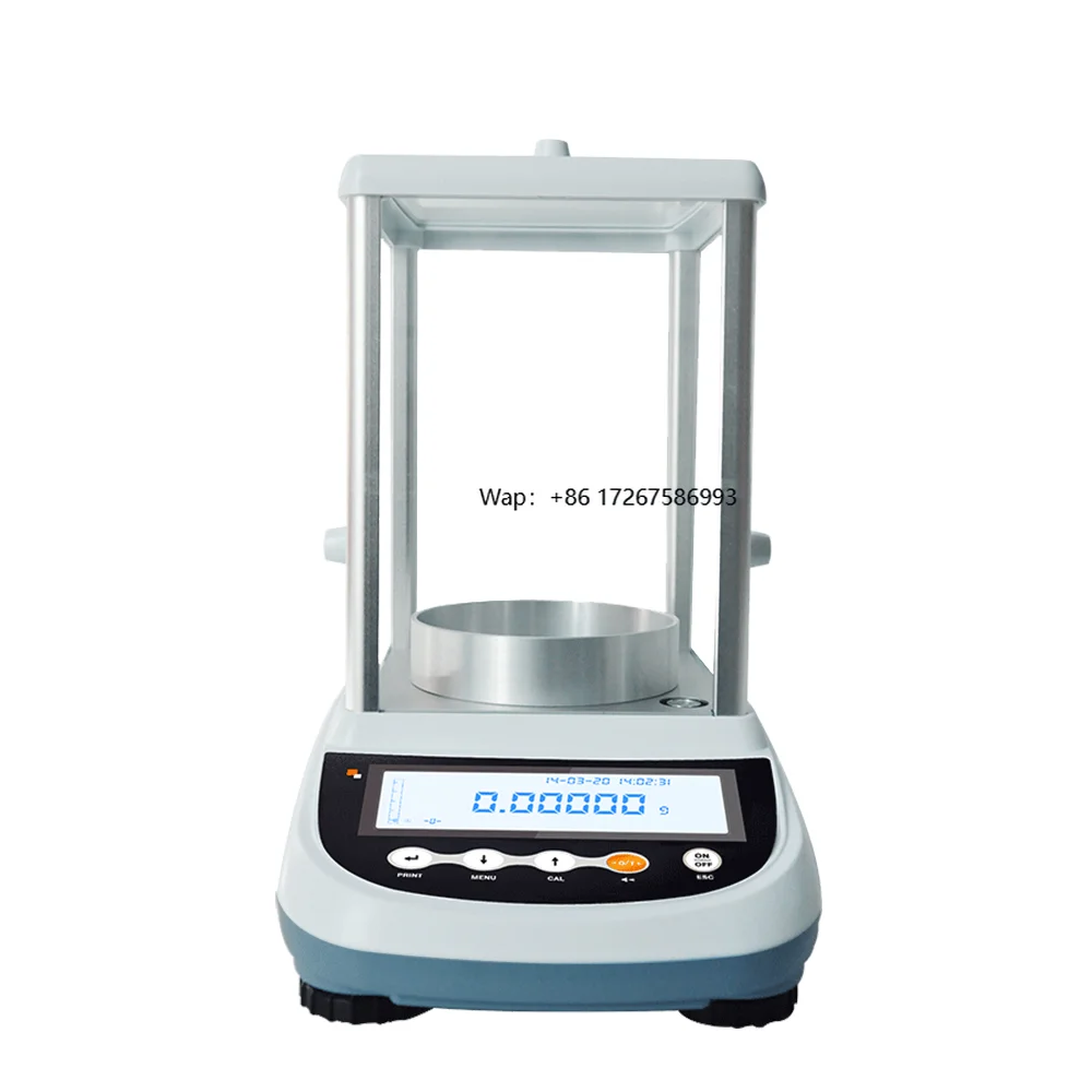 0.01mg/0.1mg 102g/220g Semi-micro Balance Internal Calibration Animal Weighing Density Function