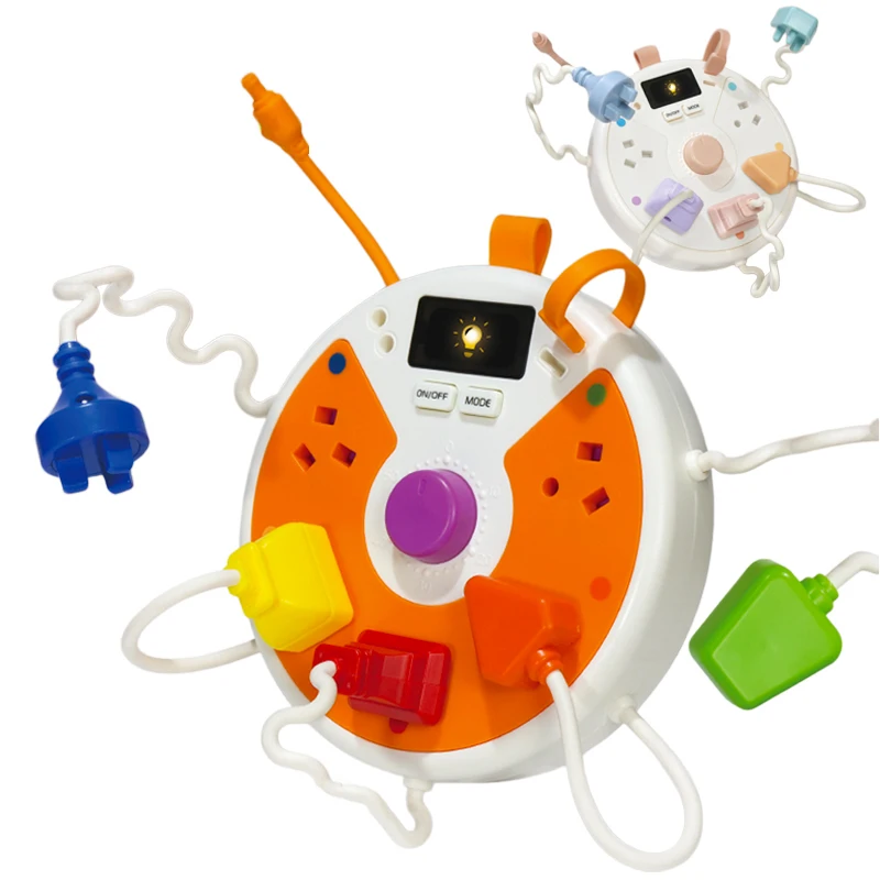 

Сенсорная игрушка Монтессори для малышей, развивающие игрушки для мелкой моторики, обучающая доска, игрушки для путешествий в самолете и машине, подарки