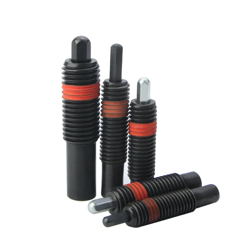 

MJ517 M10M12M16M24M30 Thread Anti-Loosening Heavy Loaded/Light Load Spring Plunger Telescopic Positioning Lock Pin
