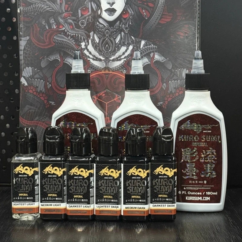 Black Outlining Tattoo Ink Pigment Professional Permanent Body Art Beauty Makeup Premium Tattoo Ink for Outlining Shading view 5