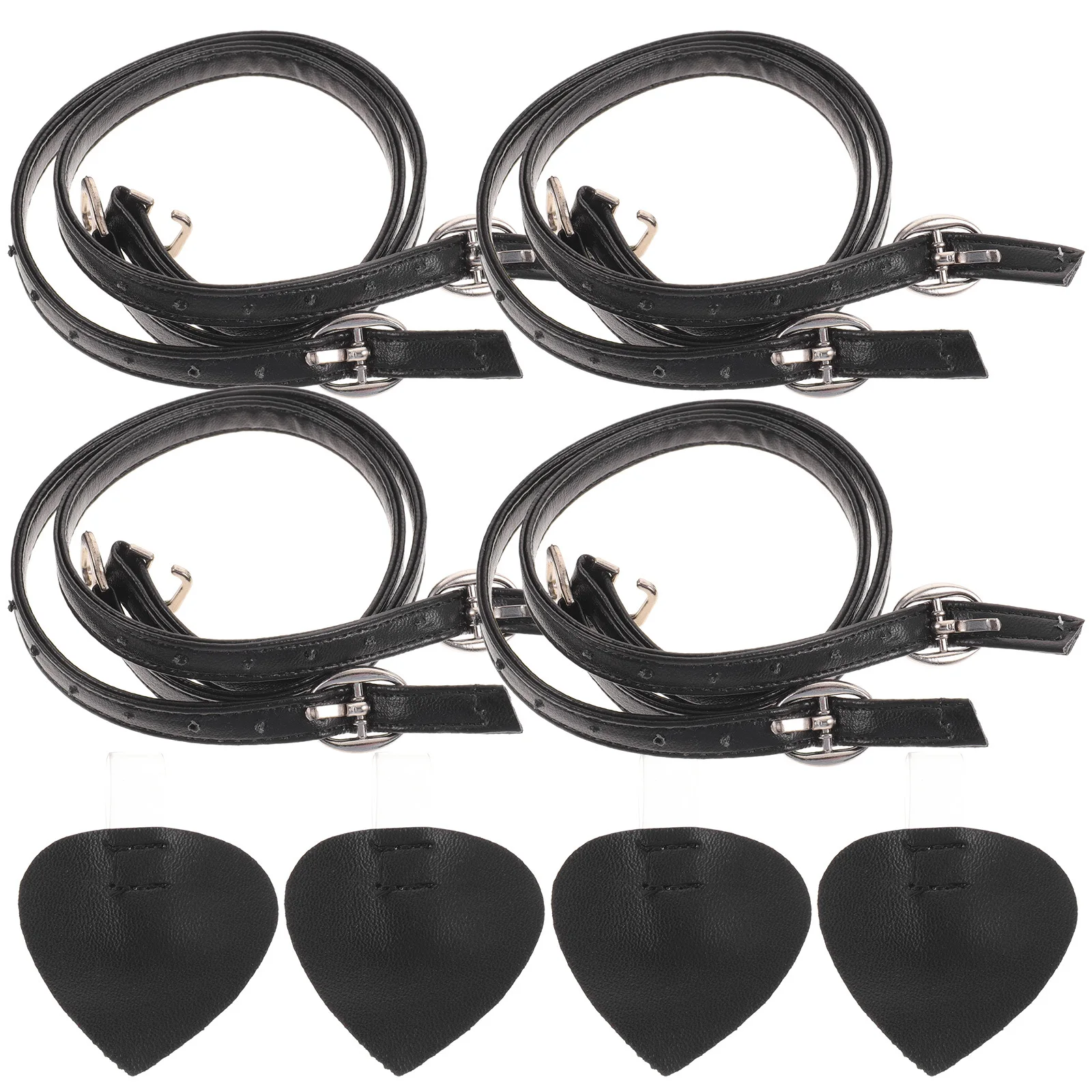 

4pcs Adjustable Heel Straps For High Heels Replaceable Shoe Grips Cushion Inserts Prevent Slipping Blisters Pain Relief Women