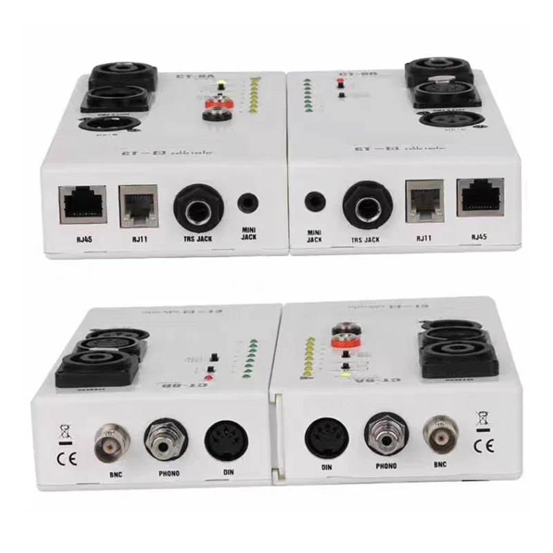 

CT-8 Audio Line Test Instrument Engineering Wiring Separation Tester Professional Multi-Purpose