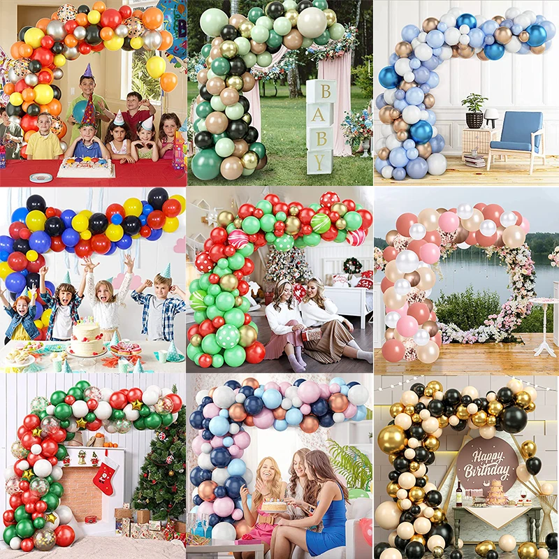 

New arrival Balloon Garland Arch Kit Wedding Birthday Baby Shower christmas Party Decoration balloons Scene Arrangement