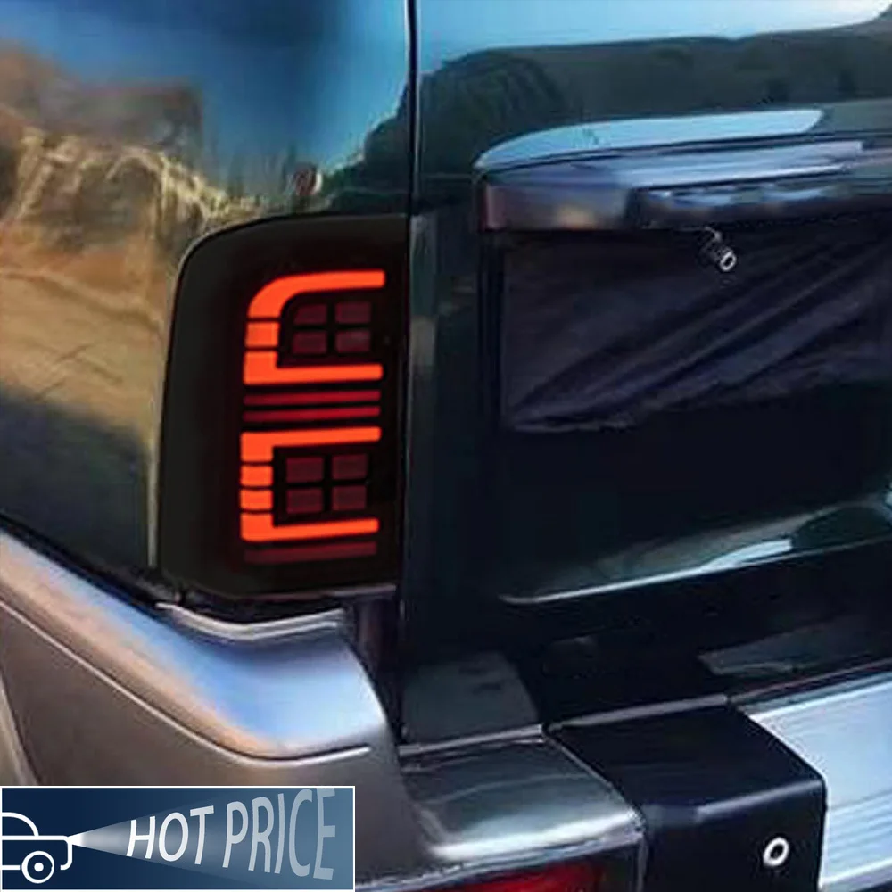 

For Nissan Patrol Y61 1999-2005 Led Car Taillights Assembly Upgrade Startup Effect Dynamic Turn Signal Plug and Play Accessories
