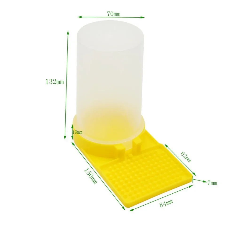 1PCS Plastic Bee Feeder hive Drinking Bowl  Keeping  Nest keeper Tool Farm keeper Equipment