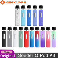 Original Geekvape Sonder Q Pod Kit 1000mAh Battery 20W Vape with 2ml Q Pod Empty Cartridge 0.6/0.8ohm Electronic Cigarette