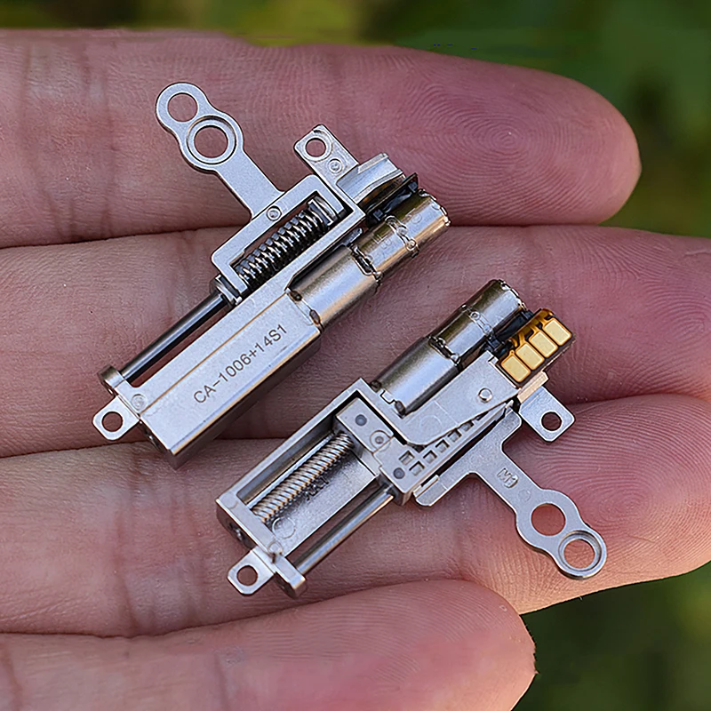 Micro Tiny 5mm Precision Planetary Gearbox Gear Stepper Motor 2-Phase 4-Wire Stepping Motor Linear Screw Metal Slider Stoke 5mm