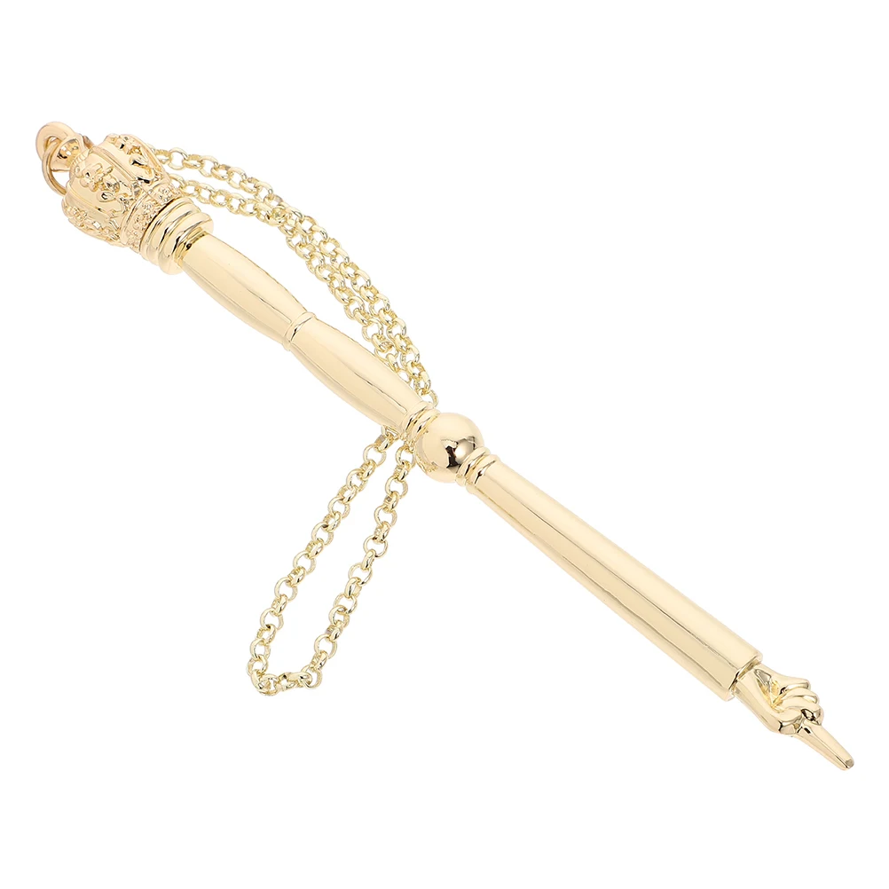 

Elegant Metal Finger Bible Reading Pointer Tool Torah Pendant Chain Vintage Scripture Marker Portable Hand Pointer For Church