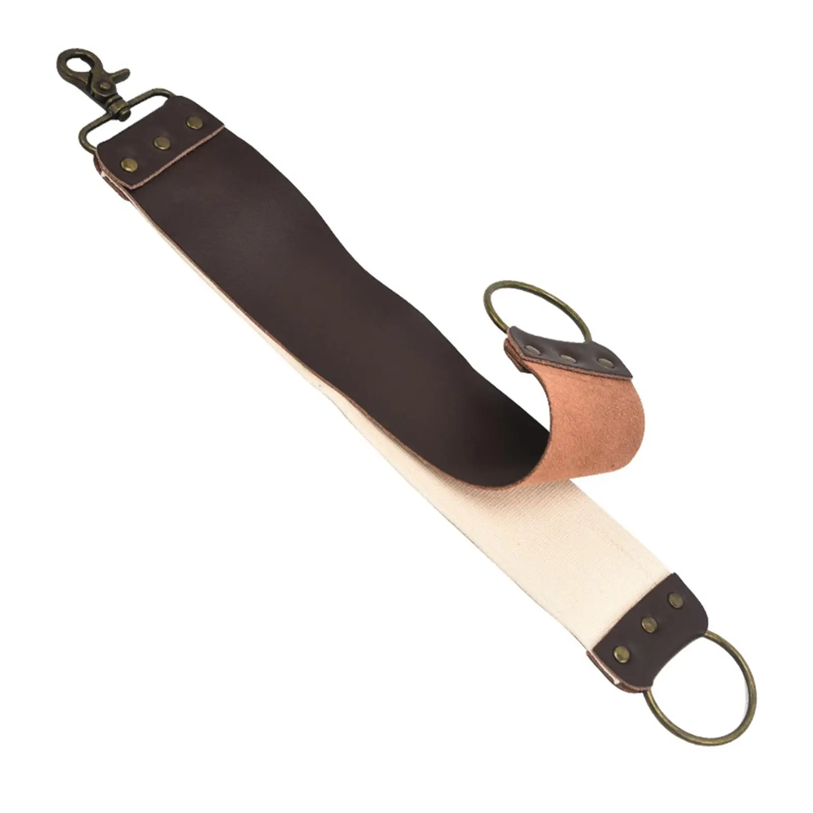 Leather Shaving Strop Sharpening Belt Adult Replacement Beginner Multifunctional Sharpening Strop Belt Knife Sharpening Shaving