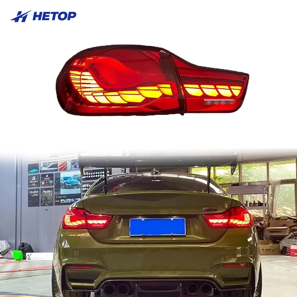 

HETOP For BMW 3 Series F30 F80 2012-2019 GTS Style High Quality Tail Lights Rear Lamps Dynamic Turn Signal Plug & Play Upgrade