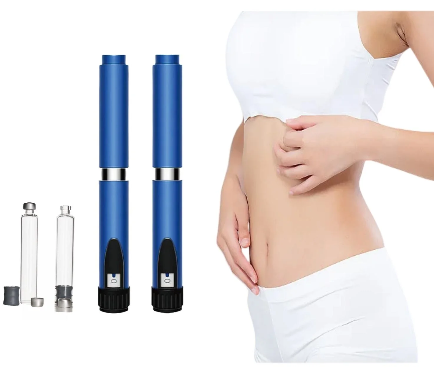 

Magic Pen Tattoo Pen Kit Cartridges 3ml Empty Cassette Bottle Individual Packaging Sterile Set for Insulin Pen