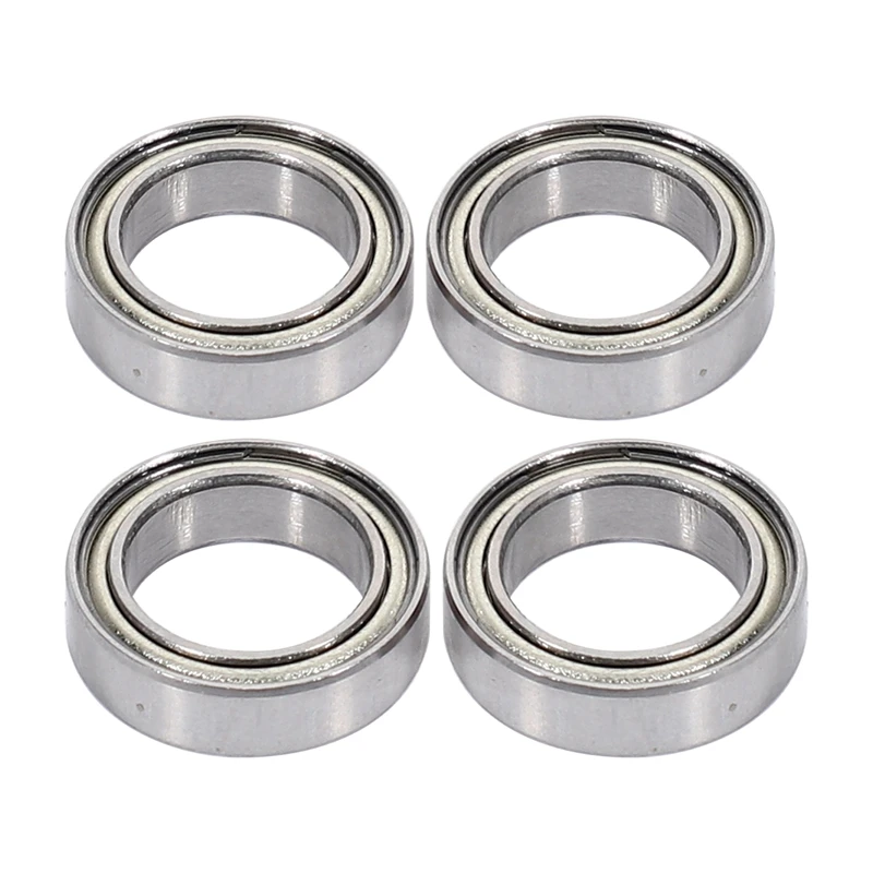 4 Pcs Ball Bearing (10X15x4mm) BE003 For JLB Racing CHEETAH 1/10 Brushless RC Car Parts Accessories