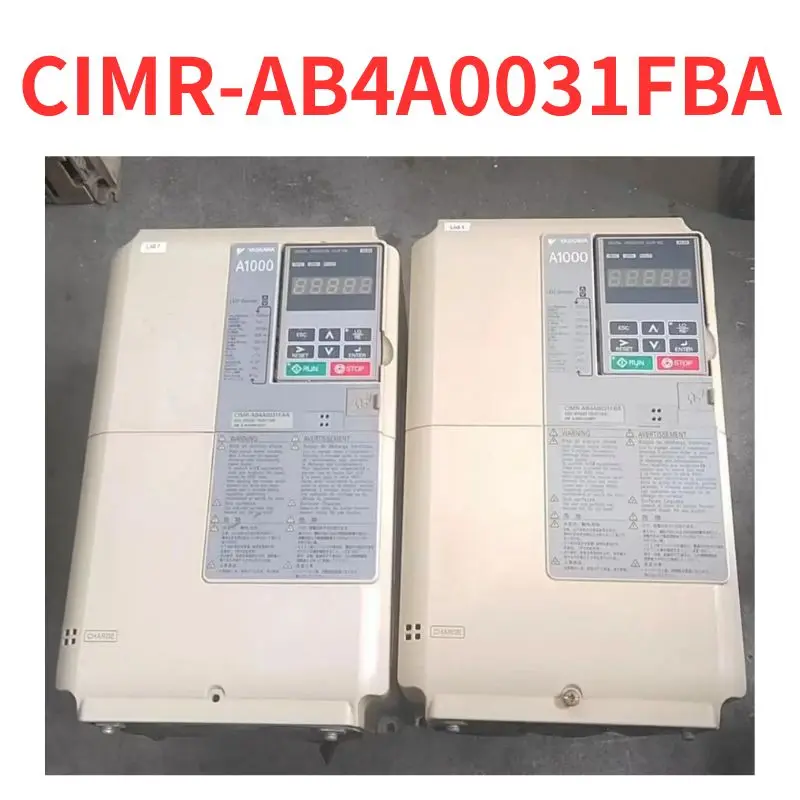 

second-hand inverter CIMR-AB4A0031FBA, function well Tested well and shipped quickly