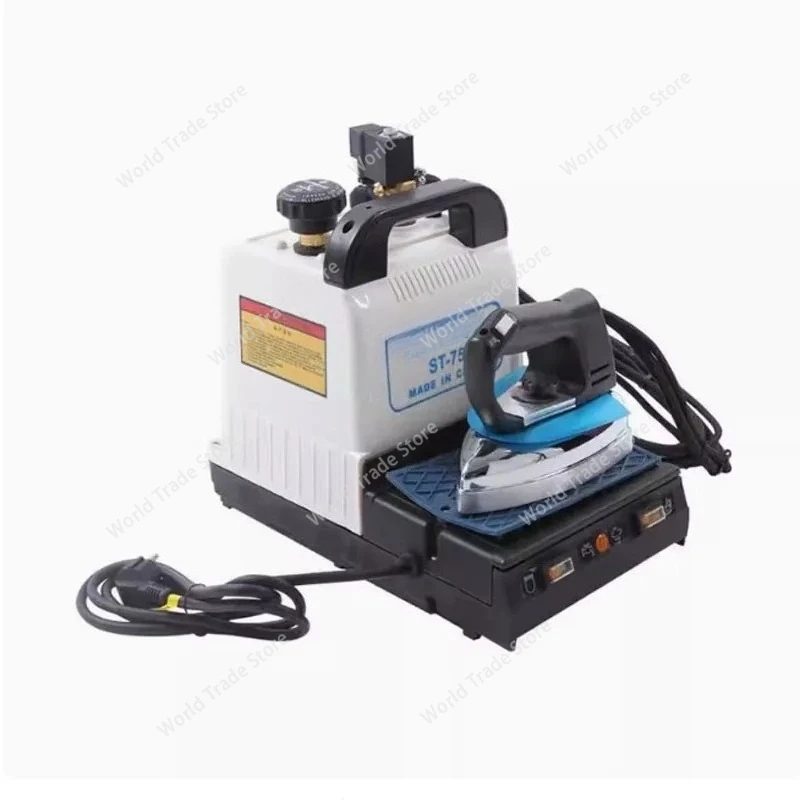 Plancha eléctrica de doble propósito para la industria del hogar, caldera de vapor a presión de calefacción eléctrica en miniatura, plancha eléctrica con caldera