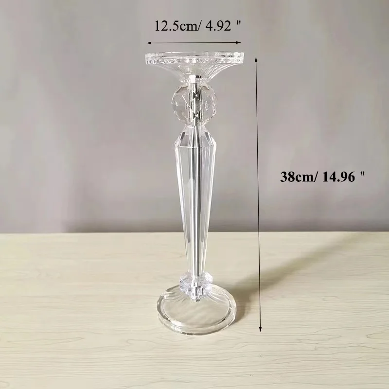 Hot Sale Acylic Candle Stand Centers Candle Holder Stands Wedding Event Decors