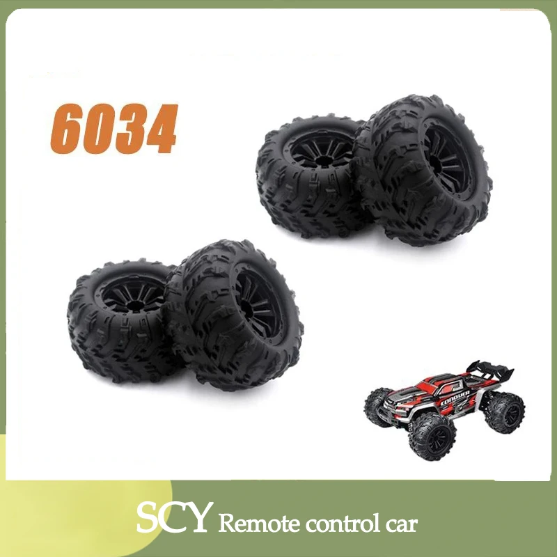 

SCY 16102 1/16 RC Car Original Spare Parts 6034 tire 4pcs Suitable for SCY 16101 16102 Car Be worth having