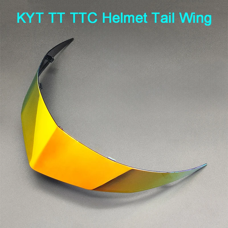 Capacete De Moto KYT Helmet Tail Spoiler Suitable for TTC TT-COURSE Helmet Tail Spoiler  Modification Accessories