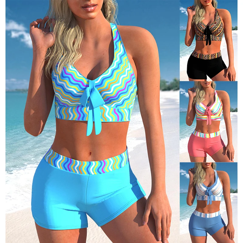 2023 Nieuwe Dames Tweedelige Bikini Sexy Strand Badmode Mode Bikini Set Dames Zomer Mode Zwembikini Badkleding