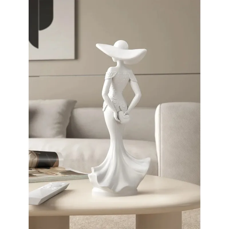 BJ-2 Creative Spring Breeze Phantom Art Ornament High Sense Sculpture Living Room Study Wine Cabinet Home DecorationDecoration