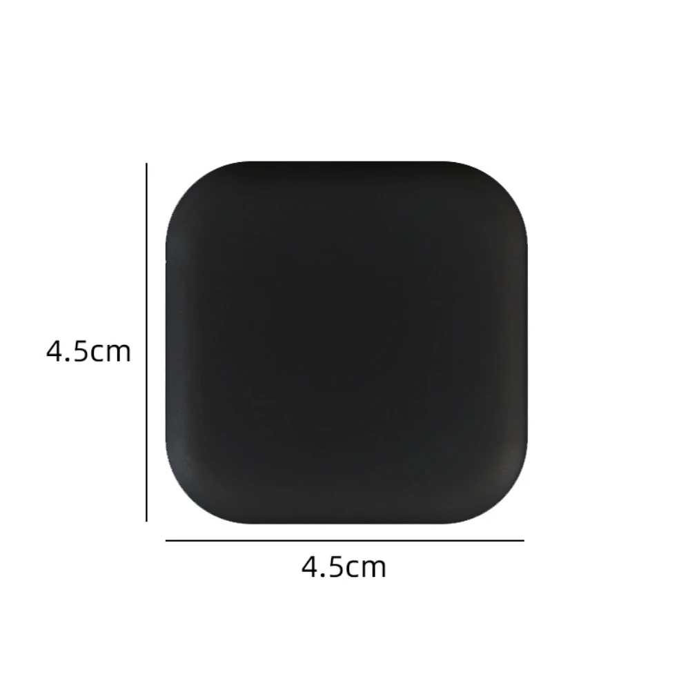 Door Stopper Silicone Handle Bumpers Self Adhesive Shockproof Protection Doormat Mute Square Round Square Wall Protector Pad