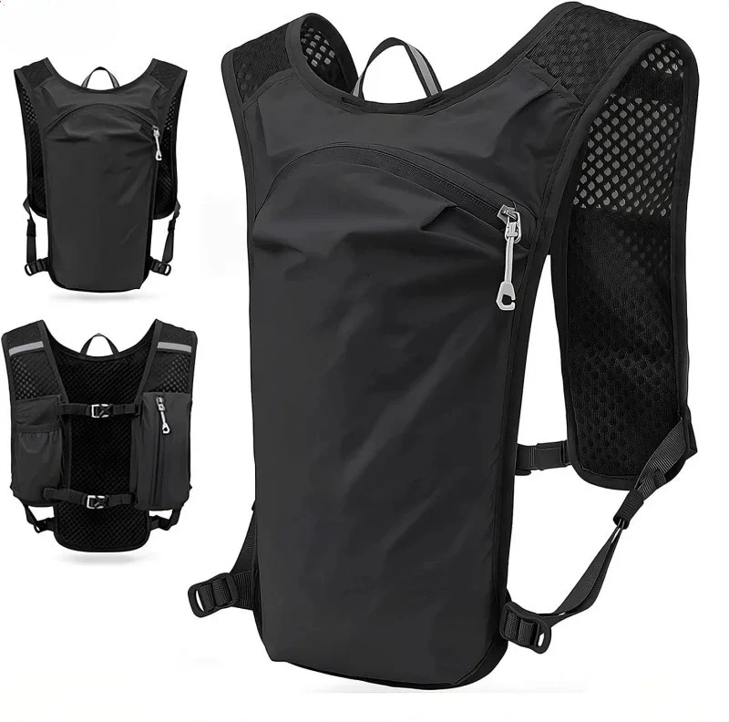 

Cycling Running Hydrating Vest Ultralight Breathable Hydrating Backpack Bicycle Water Bag Outdoor Hiking Marathon Sports Vest