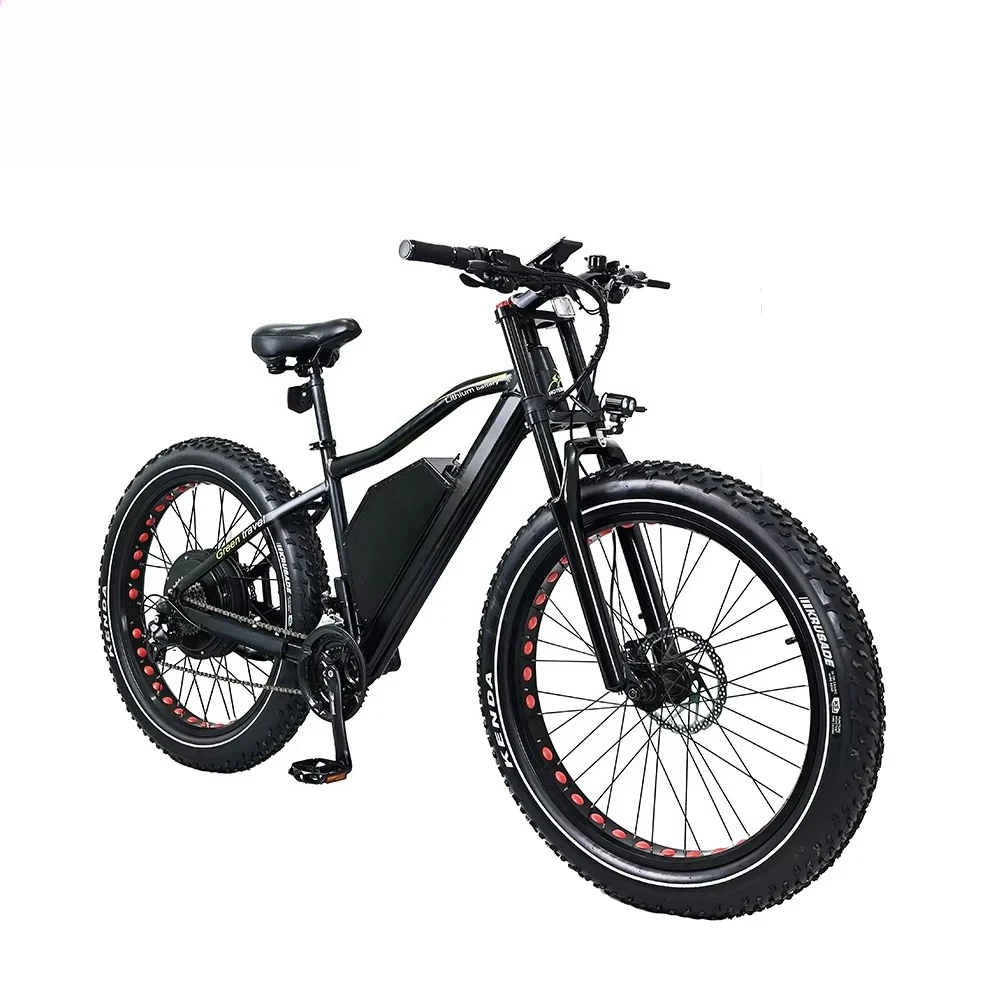 26 ''* 4 دراجة ترابية كهربائية للكبار A7AT26 60 فولت 1000 واط 2000 واط دراجة نارية كهربائية سكوتر عالية السرعة طويلة المدى Ebike