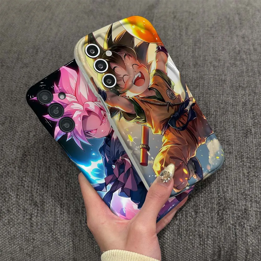 

Cartoon Pink Hair Warrior Phone Case For Samsung Galaxy A03 A04 A04e A04s A05 A05s A06 11 A 12 13 14 15 16 Wave Oil Film