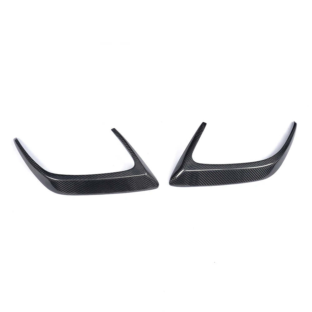 2PCS/SET Rear Bumper Vents Spoiler Flics for  W205 C63 AMG Coupe 2-Door 15-17