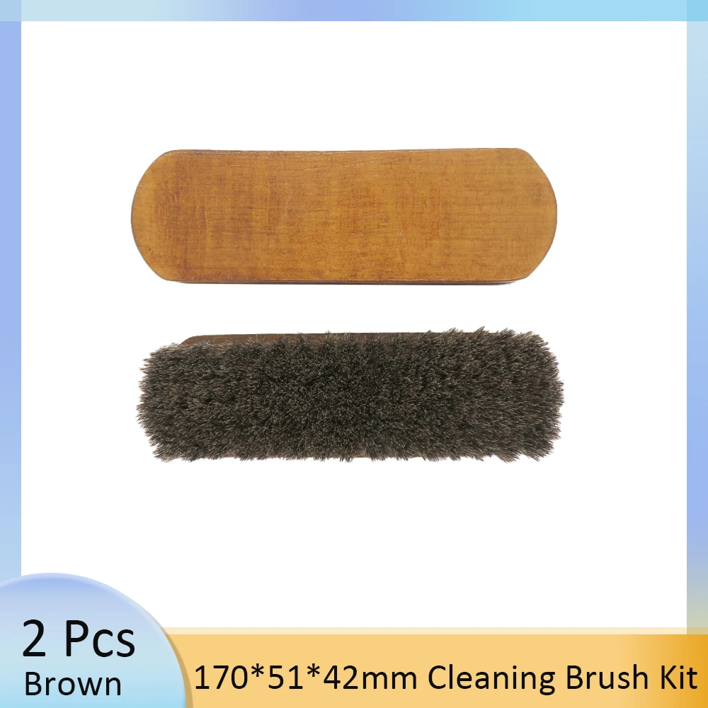 Precisely Sized 170×51×42mm Horsehair Brush for Comprehensive Car Cleaning and Interior Maintenance