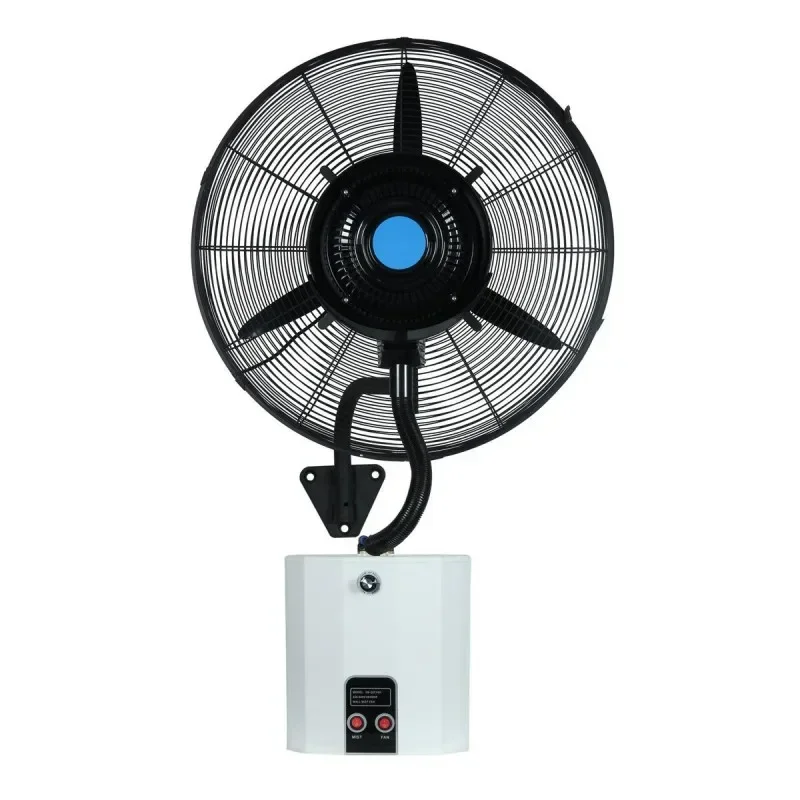 26 inches ultrasonic humidifier air indoor standing spray cooling water mist fan Industrial misting fans