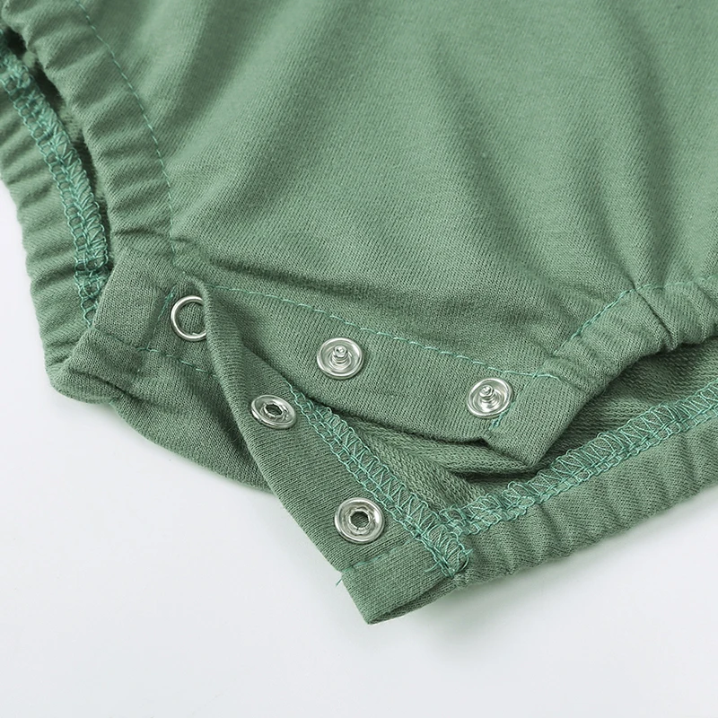 Neugeborenen-Strampler aus Reiner Baumwolle, Frühling Langarm-Pullover Kleidung, Niedlicher Bodysuit für Kleinkinder Jungen und Mädchen – Detail 7