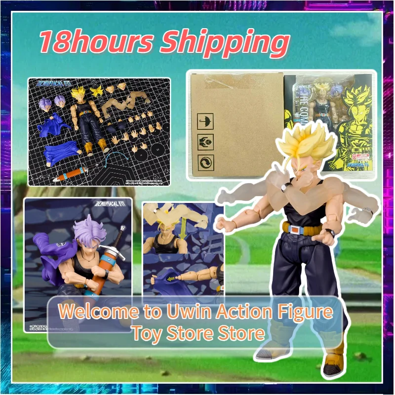 

[18hours Shipping] Demonical Fit Son of Tomorrow Liberates The Future Trunks Figure 3.0 SJJ Trunks Action Figure Model Toy Gifts