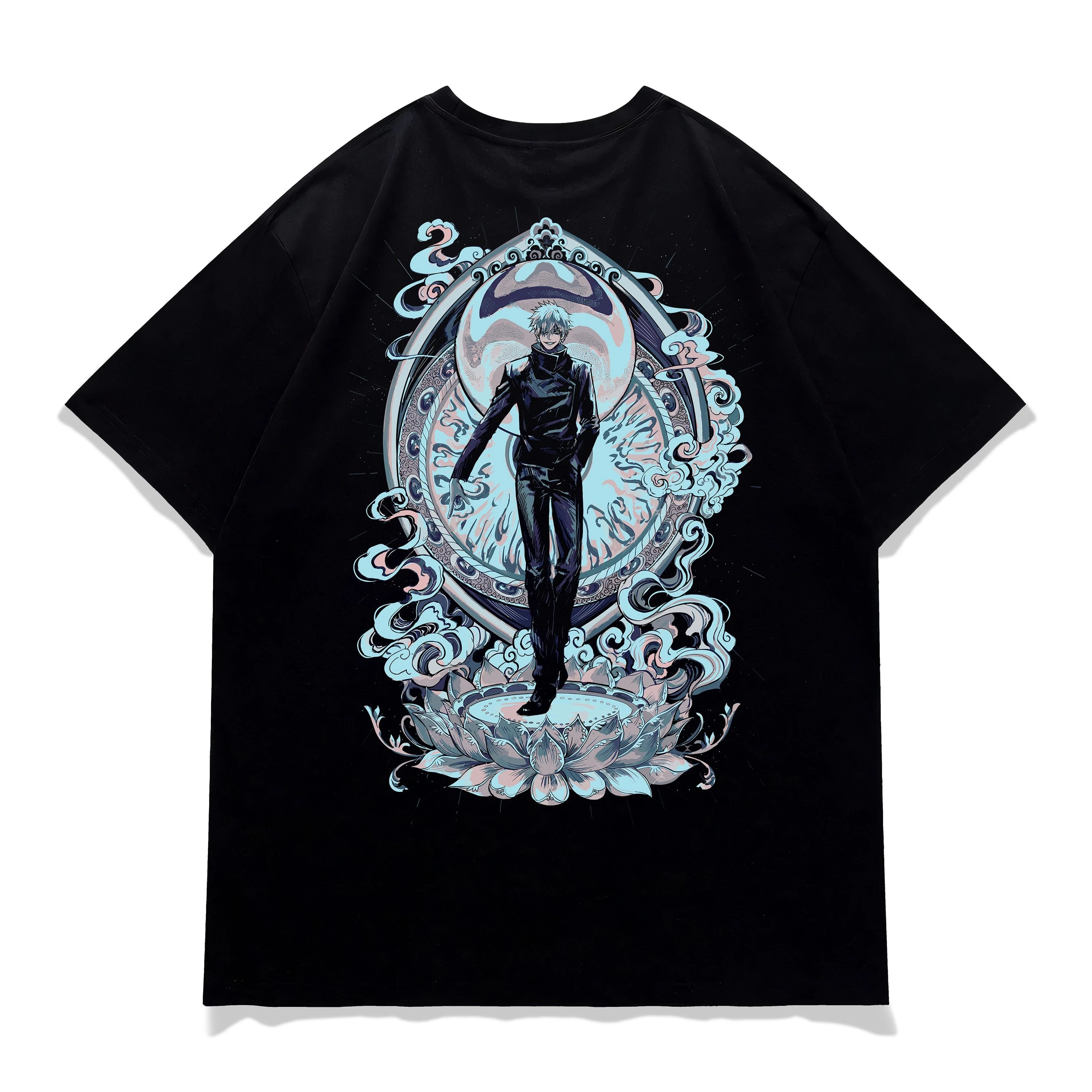 2026 Summer Jujutsu Kaisen Retro Cosplay T-shirt Men's Super Casual Cotton Printed Short-sleeved Unisex Children's Sports Shirt