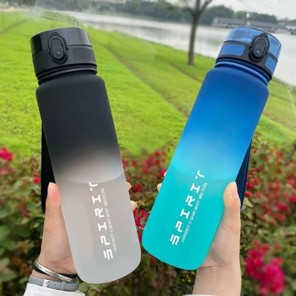 Leakproof Sports Water Bottle Outdoor Sports BPA Free Large Capacity Water Jugs Lightweight 650/100ML Travel Kettle