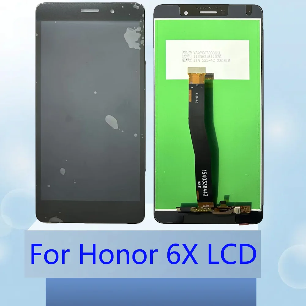 Gold/Black 5.5 inches For Huawei Honor 6X BLN-L24 BLN-AL10 BLN-L21 BLN-L22 LCD Display Touch Screen Digitizer Assembly