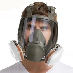 Maschera antiappannamento 6800 maschera antigas verniciatura industriale respiratore a spruzzo filtro da lavoro di sicurezza protezione antipolvere a pieno facciale formaldeide