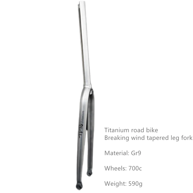 Bicycle Titanium Alloy Front Fork, 700C