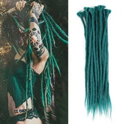 Extensions de Cheveux Dreadlock Synthétiques pour Femme, Tresses au Crochet Faites à la Main