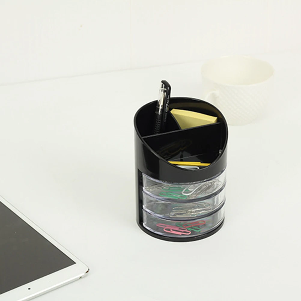 

Multifunctional Pen Holder Plastic Storage Pen Container Multi-layer Drawer Storage Box Pen Decoration Student Gifts Desktop