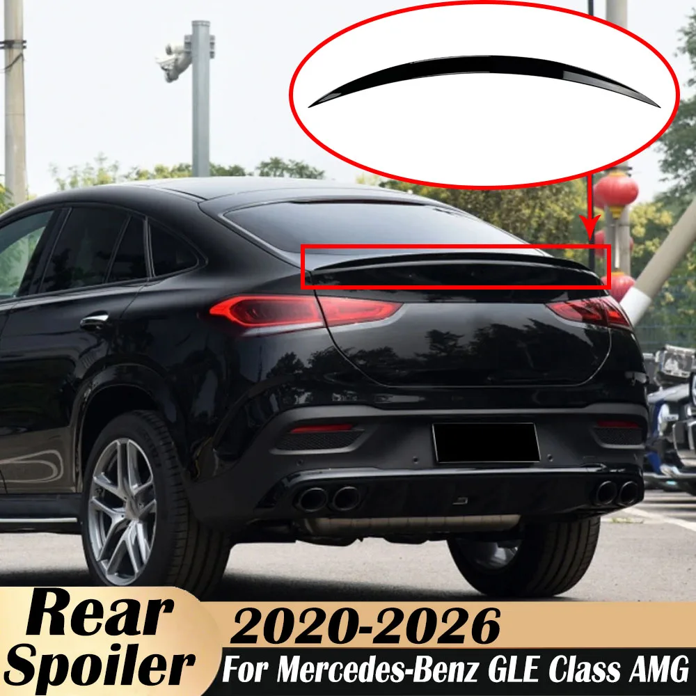Car Spoiler Wing for Mercedes Benz GLE Class C167 GLE350 GLE400 GLE450 GLE53 2020-2026 for AMG Diffuser Auto Accessories Tuning