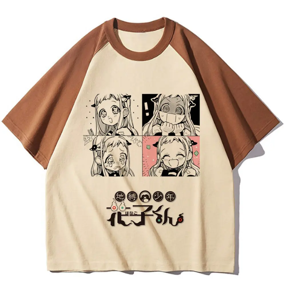 Toilet Bound Hanako Kun shirt female Psychedelic University harajuku  Punk shirt graphic Psychedelic Pastel Grunge Classic anime