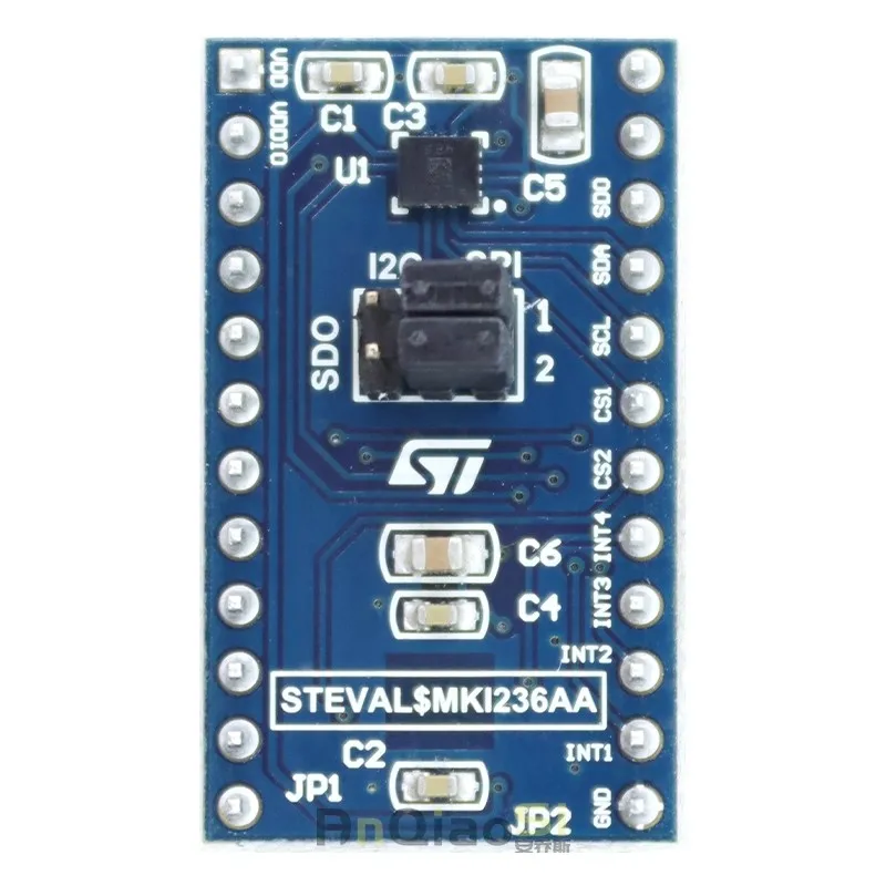 تم تطوير STEVAL-MKI236A على الرف مستشعر جيروسكوب التسارع ASM330LHB MEMS احترافي