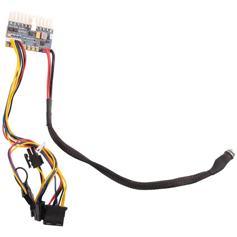 T82C ขายร้อน-แบบพกพา DC 12V 250W 24Pin ATX เชื่อมต่อกับเมนบอร์ด Mini ITX แหล่งจ่ายไฟ Pcio PSU โมดูลสําหรับ PC